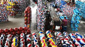 Sports Balls Production in Suqian