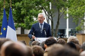 Farewell Ceremony Of Bruno Le Maire - Paris