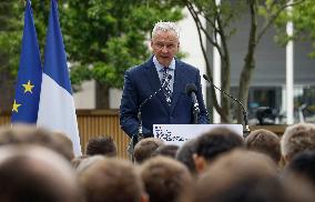 Farewell Ceremony Of Bruno Le Maire - Paris