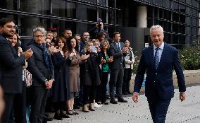 Farewell Ceremony Of Bruno Le Maire - Paris