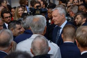 Farewell Ceremony Of Bruno Le Maire - Paris