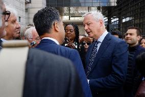 Farewell Ceremony Of Bruno Le Maire - Paris