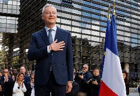 Farewell Ceremony Of Bruno Le Maire - Paris