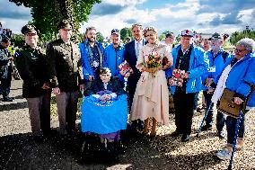 Dutch Royal Couple At 80 Years Of Freedom - Mesch