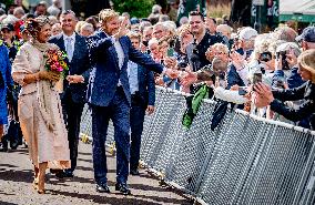 Dutch Royal Couple At 80 Years Of Freedom - Mesch