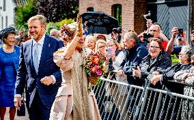 Dutch Royal Couple At 80 Years Of Freedom - Mesch