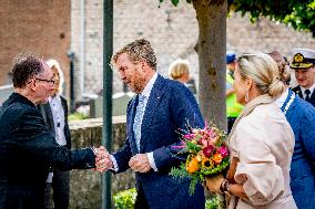 Dutch Royal Couple At 80 Years Of Freedom - Mesch