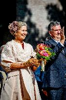 Dutch Royal Couple At 80 Years Of Freedom - Mesch