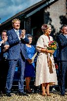 Dutch Royal Couple At 80 Years Of Freedom - Mesch