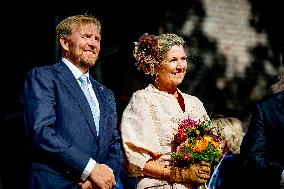 Dutch Royal Couple At 80 Years Of Freedom - Mesch