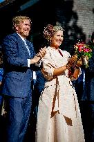 Dutch Royal Couple At 80 Years Of Freedom - Mesch