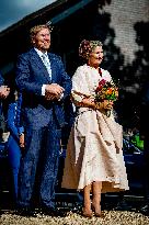 Dutch Royal Couple At 80 Years Of Freedom - Mesch