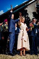 Dutch Royal Couple At 80 Years Of Freedom - Mesch