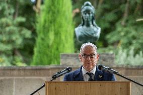 Prince Albert II Appointed Honorary Citizen Of Roumoules - France