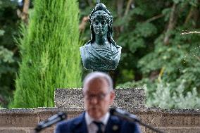 Prince Albert II Appointed Honorary Citizen Of Roumoules - France