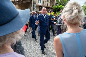 Prince Albert II Appointed Honorary Citizen Of Roumoules - France