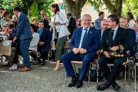 Prince Albert II Appointed Honorary Citizen Of Roumoules - France