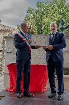 Prince Albert II Appointed Honorary Citizen Of Roumoules - France