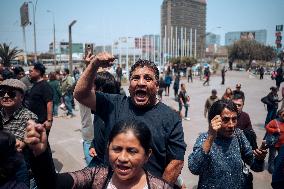 Funeral Of Former President Alberto Fujimori - Lima