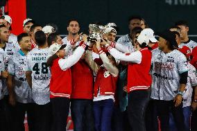 Diablos Rojos Celebrating The 17th  Championship