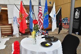 Exhibition In Tribute And Moving To The Victims And Heroes Of The September 11 Attack