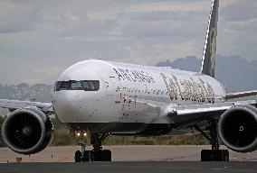 Air Canada aircraft Go Canada Go special livery