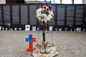 Exhibition In Tribute And Moving To The Victims And Heroes Of The September 11 Attack