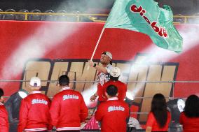 Diablos Rojos Celebrating The 17th  Championship