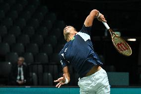 2024 Davis Cup Finals Group Stage Bologna - Netherlands v Brazil