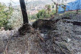 Bad Weather, Mudslide In Gragnano.