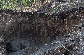 Bad Weather, Mudslide In Gragnano.