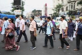 Protest Rally All Bengal Teachers Association In India, Kolkata - 12 Sep 2024