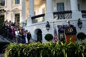 President Biden celebrates 30th Anniversary of the Violence Against Women Act