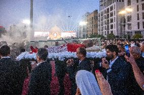 Ceremony To Receive The Body Of Cardinal Aghajanian - Beirut