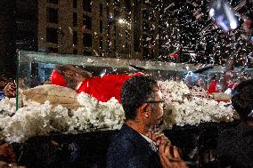 Ceremony To Receive The Body Of Cardinal Aghajanian - Beirut