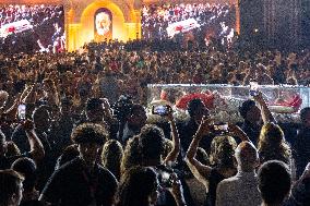 Ceremony To Receive The Body Of Cardinal Aghajanian - Beirut