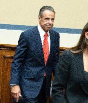 Cuomo Testifies Before House Committee - Washington