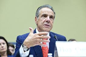 Cuomo Testifies Before House Committee - Washington