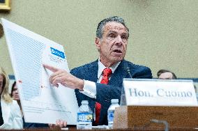 Cuomo Testifies Before House Committee - Washington