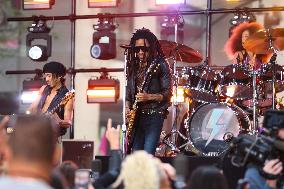 Lenny Kravitz Performs At Today Show - NYC