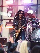 Lenny Kravitz Performs At Today Show - NYC