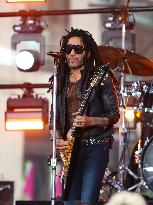 Lenny Kravitz Performs At Today Show - NYC