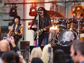 Lenny Kravitz Performs At Today Show - NYC