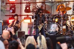 Lenny Kravitz Performs At Today Show - NYC