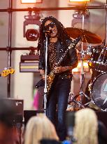 Lenny Kravitz Performs At Today Show - NYC