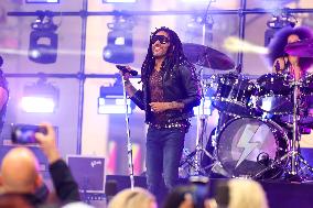 Lenny Kravitz Performs At Today Show - NYC