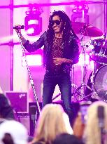 Lenny Kravitz Performs At Today Show - NYC