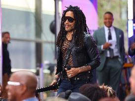 Lenny Kravitz Performs At Today Show - NYC