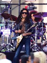 Lenny Kravitz Performs At Today Show - NYC