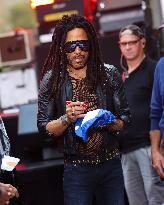 Lenny Kravitz Performs At Today Show - NYC